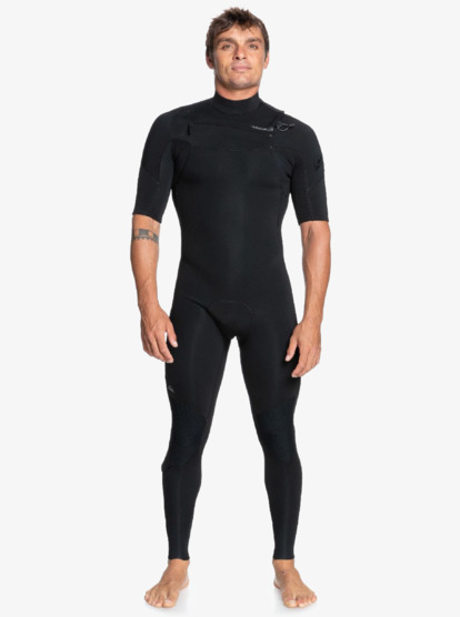 2/2mm Everyday Sessions - Short Sleeve Chest Zip Springsuit for Men  EQYW303020