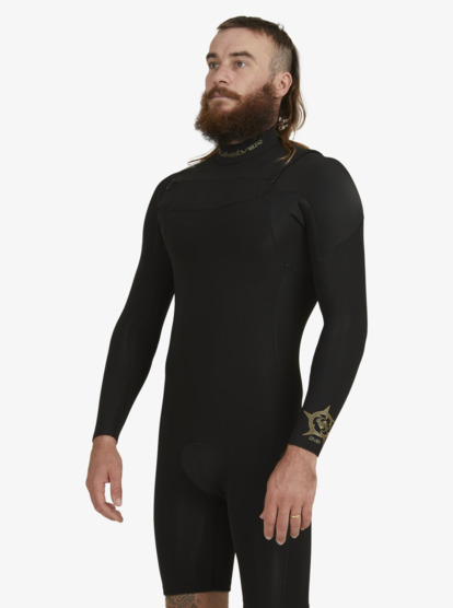 2/2mm Everyday Sessions - Long Sleeve Chest Zip Springsuit for Men  EQYW403019