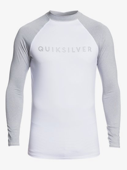 QUIKSILVER Mens Always There Long Sleeve Rashguard UPF 50 Sun Protection