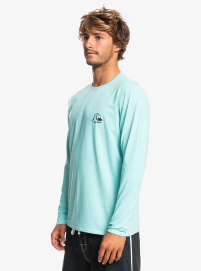 Heritage Heather - Long Sleeve UPF 50 Surf T-Shirt for Young Men  EQYWR03381