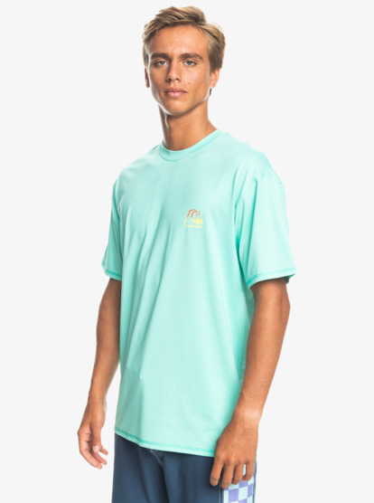Heritage Heather - Short Sleeve UPF 50 Surf T-Shirt for Men  EQYWR03382