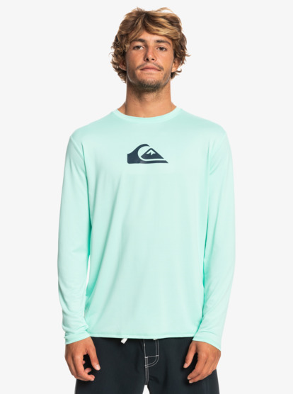 Solid Streak - Long Sleeve UPF 50 Surf T-Shirt for Men  EQYWR03385
