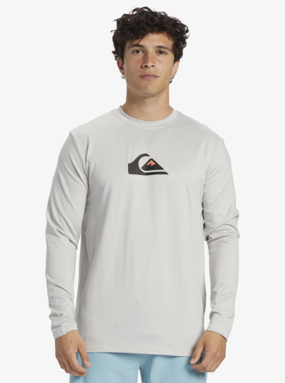 Solid Streak - Long Sleeve UPF 50 Surf T-Shirt for Men  EQYWR03385