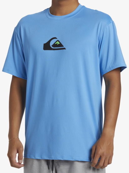 Solid Streak - Short Sleeve UPF 50 Surf T-Shirt for Men  EQYWR03386