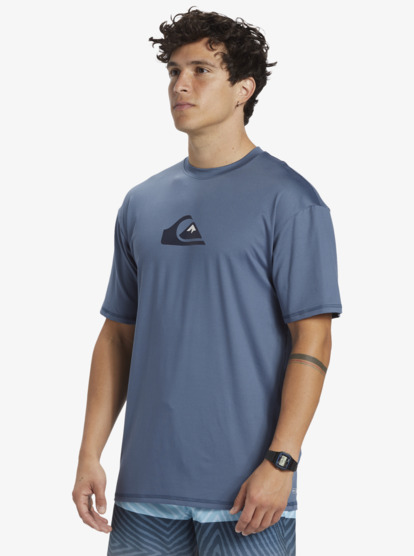 Solid Streak - Short Sleeve UPF 50 Surf T-Shirt for Men  EQYWR03386