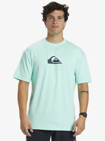Solid Streak - Short Sleeve UPF 50 Surf T-Shirt for Men  EQYWR03386