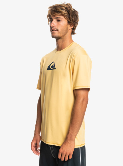 Solid Streak - Short Sleeve UPF 50 Surf T-Shirt for Men  EQYWR03386