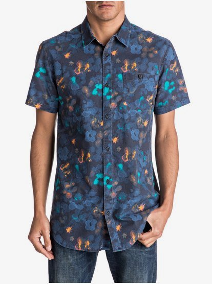 Camisa Manga Corta Only Flowers EQYWT03507 | Quiksilver
