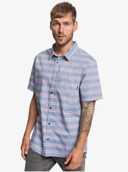 quiksilver striped shirt