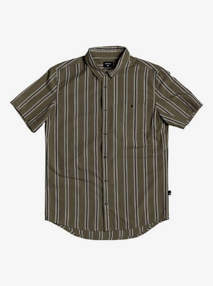 quiksilver striped shirt