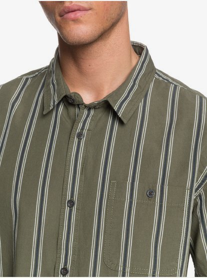 quiksilver striped shirt