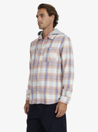 Mens flannel clearance pullover shirt