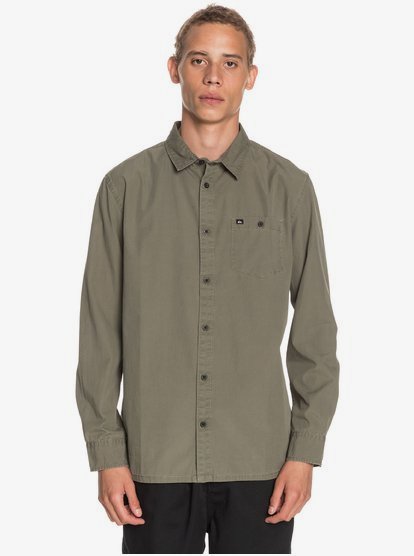 Quiksilver Mens Black Ikura Woven Top