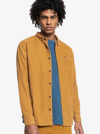 quiksilver long sleeve button down