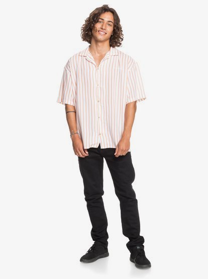 Short Sleeve Camp Shirt for Men 