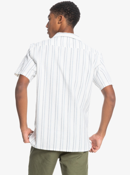 quiksilver striped shirt