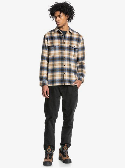 Fierce Volcano - Long Sleeve Shirt for Men | Quiksilver