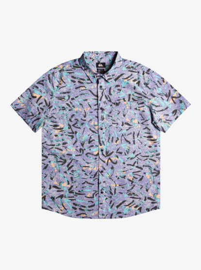 quiksilver short sleeve button down shirts