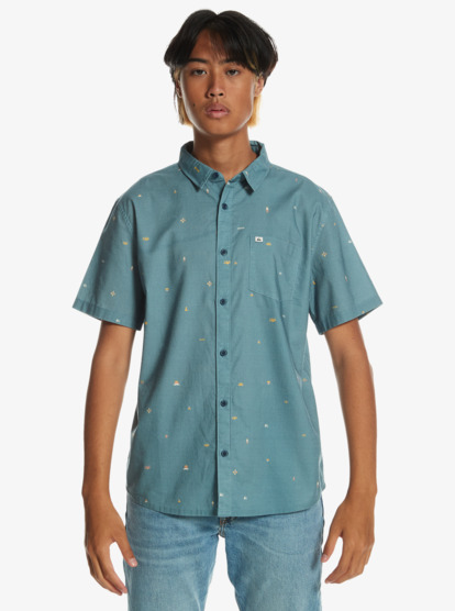 Mens Spaced Out Short Sleeve Shirt 