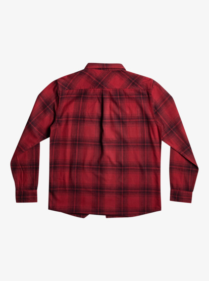 black plaid long sleeve shirt