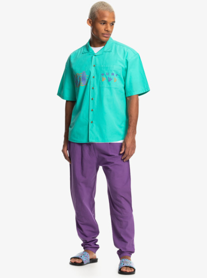 Quiksilver x Stranger Things The Mike - Short Sleeve Shirt for Men  EQYWT04452