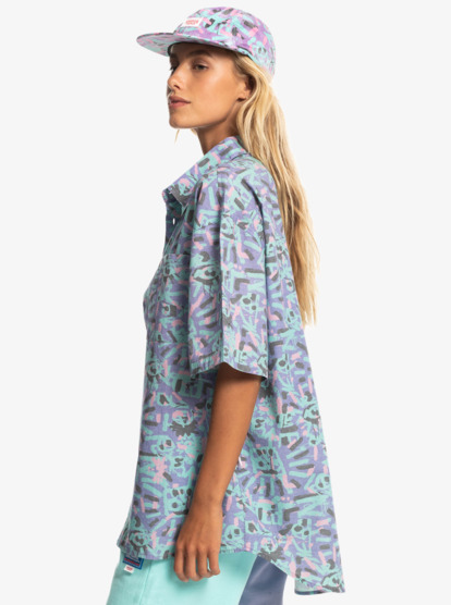 Quiksilver x Stranger Things The Lenora - Short Sleeve Shirt for Men  EQYWT04454