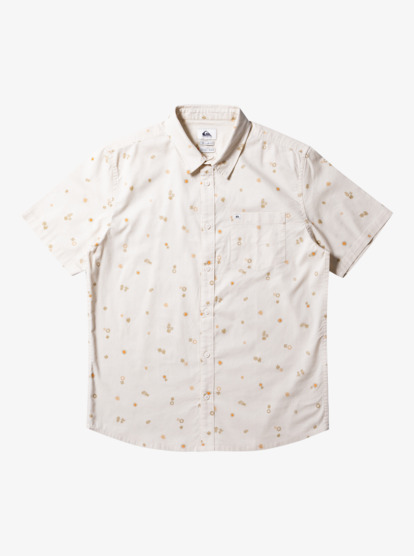 Mens Peaceful Rave Short Sleeve Shirt | Quiksilver