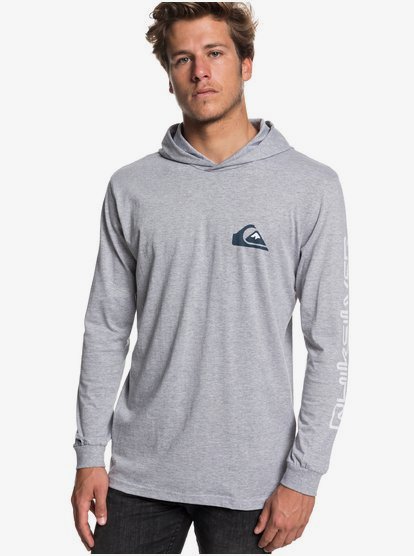 mens long sleeve hooded tee