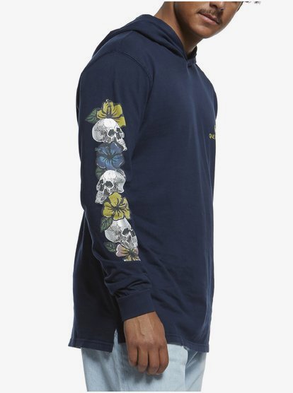 t shirt a capuche pour homme