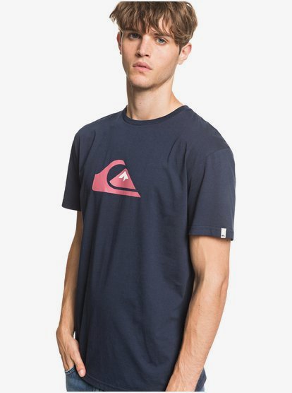 Quiksilver Mens Comp Logo Long Sleeve Tee