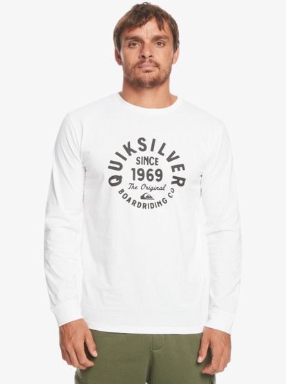 Circled Script - Long Sleeve T-Shirt for Men  EQYZT07480