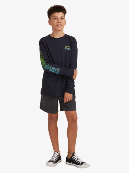 Stacked - Long Sleeve T-Shirt for Boys 8-16  UQBZT03275