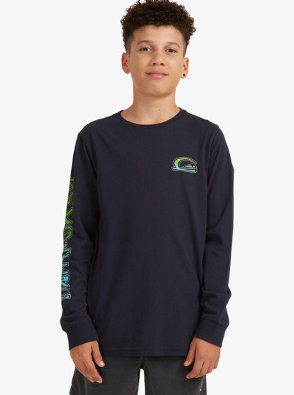 Stacked - Long Sleeve T-Shirt for Boys 8-16  UQBZT03275