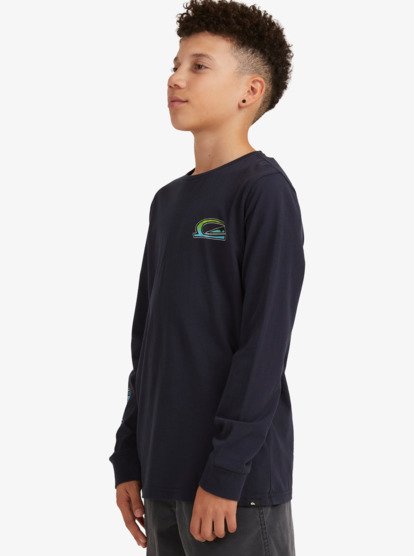 Stacked - Long Sleeve T-Shirt for Boys 8-16  UQBZT03275