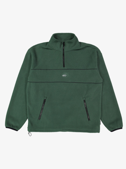 Half zip sweatshirt with on sale pockets