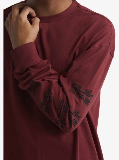 Stab x Quiksilver - Organic Long Sleeve T-Shirt for Men UQYKT03285