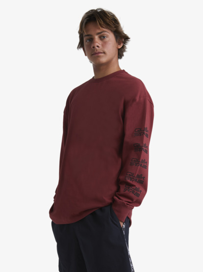 Stab x Quiksilver - Organic Long Sleeve T-Shirt for Men UQYKT03285