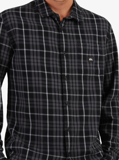 Southwest Check Waves - Long Sleeve Shirt for Young Men