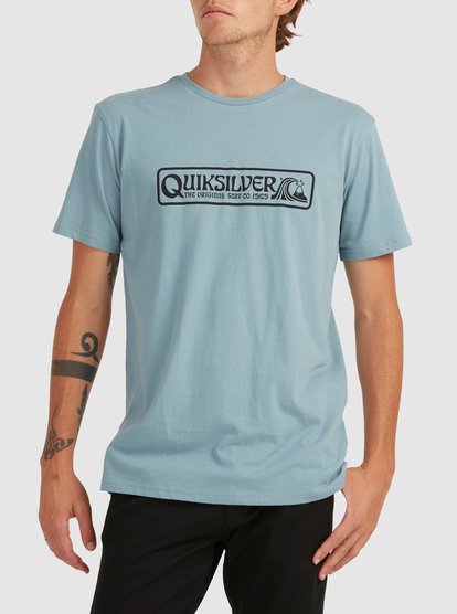 Mens Words Gone T Shirt Uqyzt04496 Quiksilver