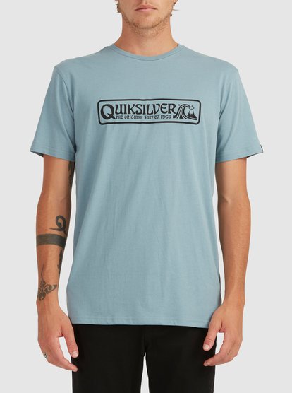 Mens Words Gone T Shirt Uqyzt04496 Quiksilver