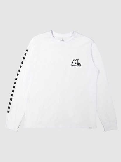 quiksilver white t shirt