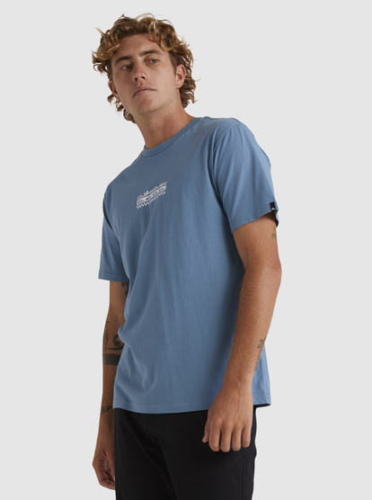 Mens Omni Check Turn T-Shirt | Quiksilver