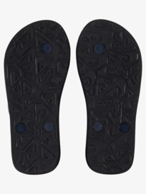 quiksilver, Molokai Tongs pour Garçon 8-16 ans, BLACK/BLACK/ORANGE (xkkn) Molokai - Flip-Flops for Boys 8-16 AQBL100558