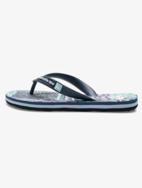 quiksilver, Molokai - Chinelos de dedo para Rapazes 8-16, BLACK/BLACK/GREY (xkks) Molokai - Flip-Flops for Boys 8-16 AQBL100558