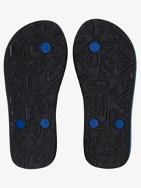 quiksilver, Molokai Panel Tongs pour Garçon, BLACK/BLUE/GREY (xkbs) Molokai Panel - Flip-Flops for Boys AQBL100577