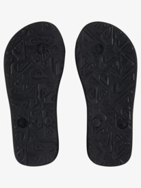 quiksilver, Molokai Panel Tongs pour Garçon, BLACK/ORANGE/GREY (xkns) Molokai Panel - Flip-Flops for Boys AQBL100577