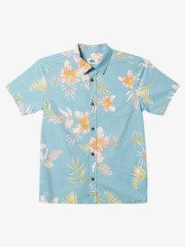 Tropical Floral - Short Sleeve Shirt for Boys 8-16  AQBWT03068