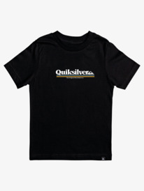 quiksilver, Boy's 8-16 Between The Lines T-shirt, BLACK (kvj0) BETWEEN THE LINES BT0 AQBZT04250