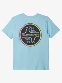 quiksilver, Core Bubble T-shirt pour Garçon 8-16 ans, SKY BLUE (bgc0) Core Bubble - T-Shirt for Boys 8-16 AQBZT04252