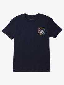 quiksilver, Core Bubble T-shirt pour Garçon 8-16 ans, NAVY BLAZER (byj0) Core Bubble - T-Shirt for Boys 8-16 AQBZT04252